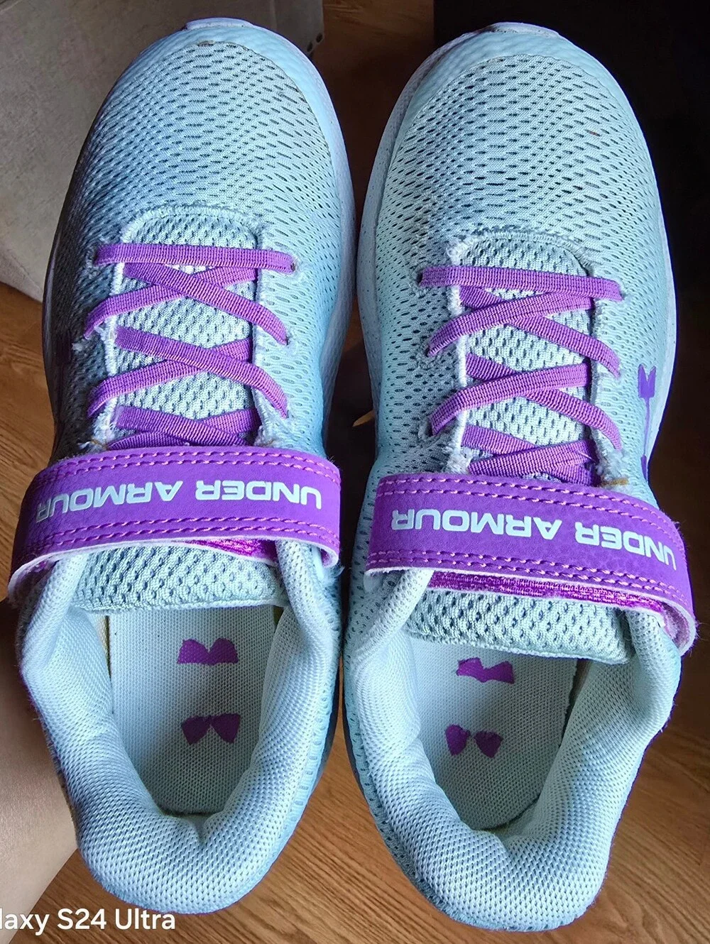 Sz 3Y Little Kids UNDER ARMOUR PURSUIT 2AC Bungee Lace/Adjustable Strap